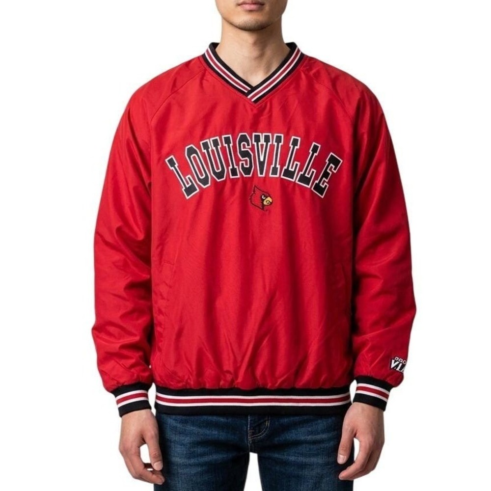 Cat Bird Louisville Cardinals Pullover